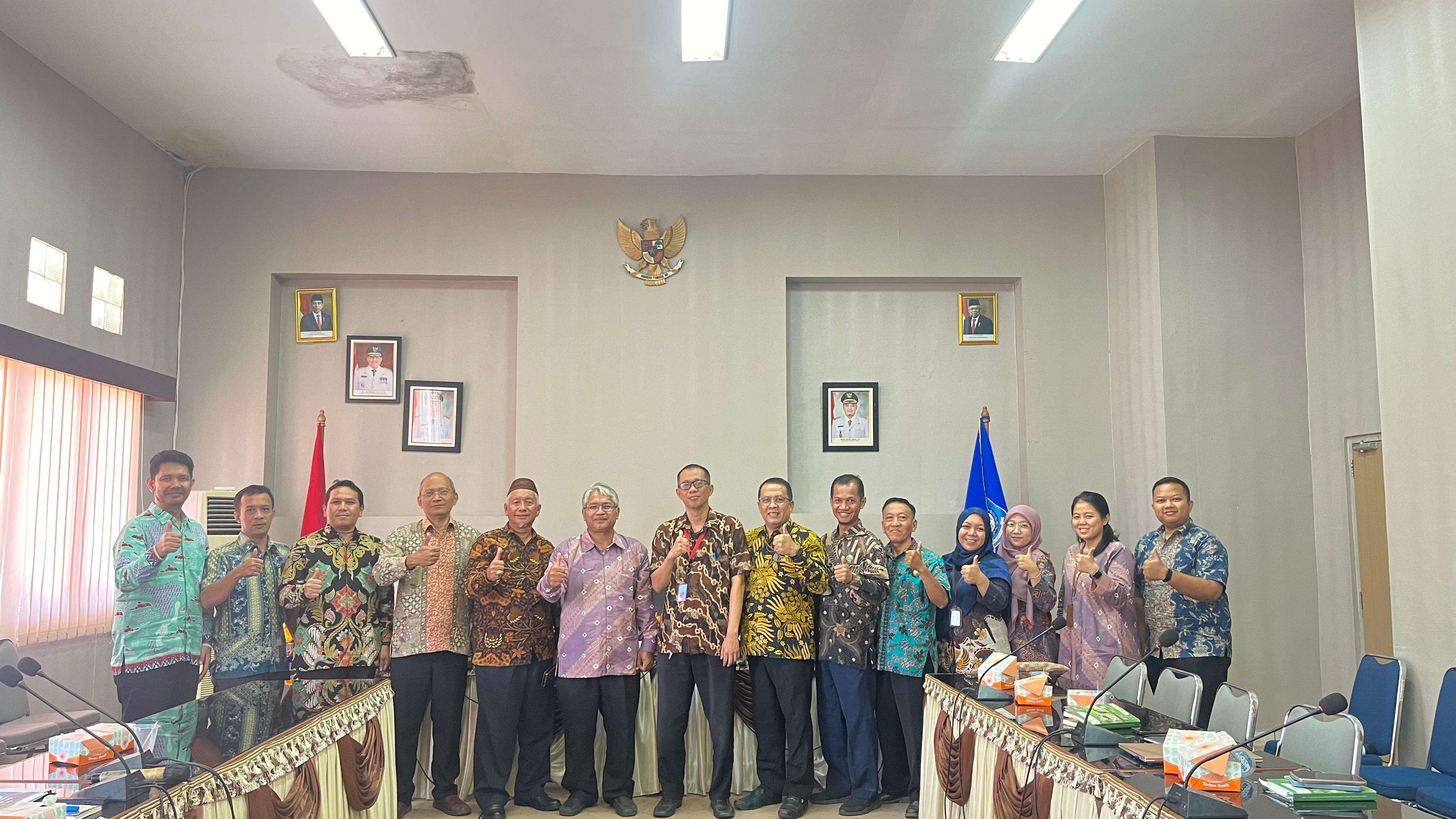 RAPAT KOORDINASI FORUM SATU DATA INDONESIA KABUPATEN BANGKA BARAT, HARI KAMIS  8 AGUSTUS TA . 2024