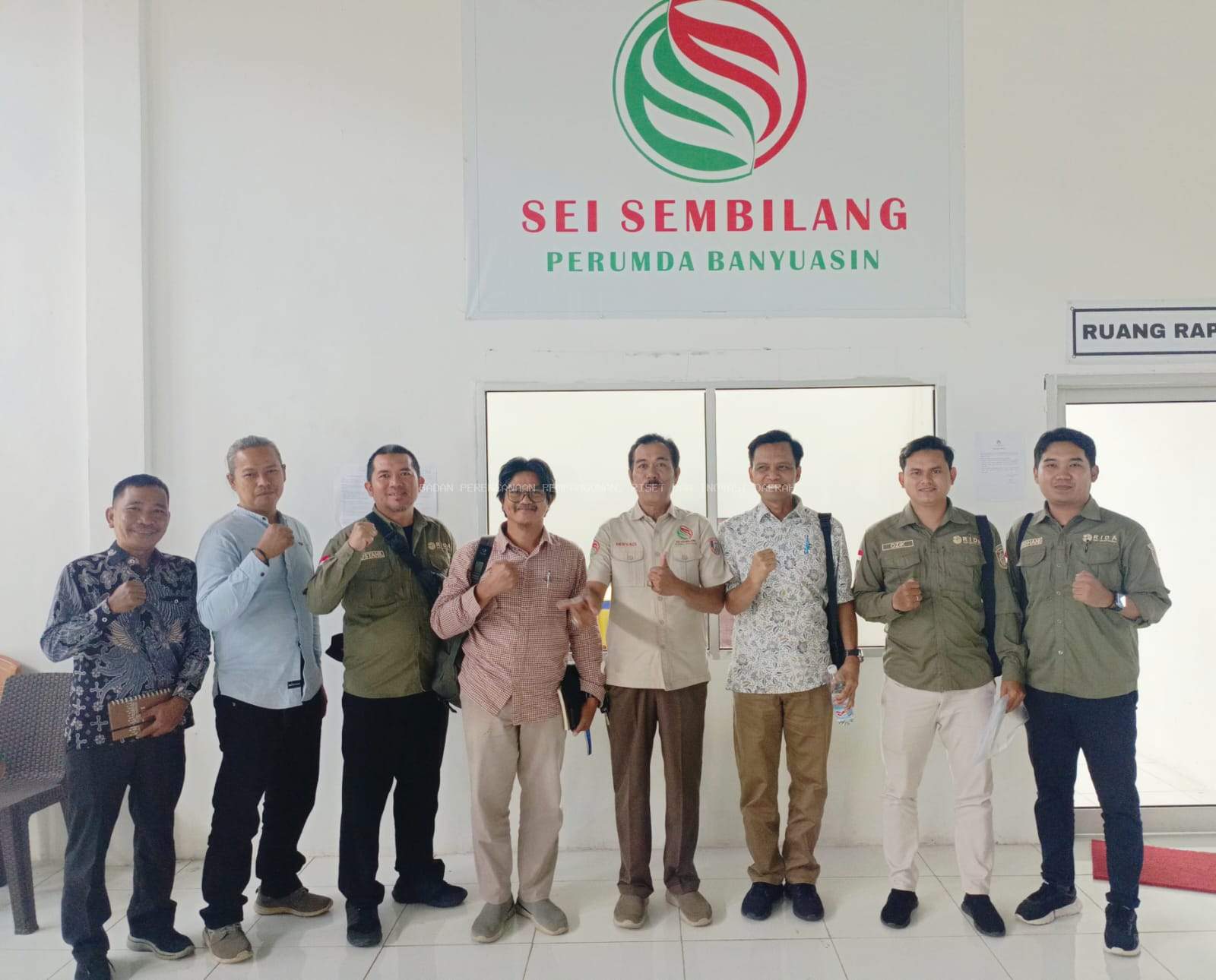 Perkuat Kajian BUMD Pangan, Bapperida Bangka Barat Gandeng IPB University Studi Lapangan ke Perumda Sei Sembilang Banyuasin